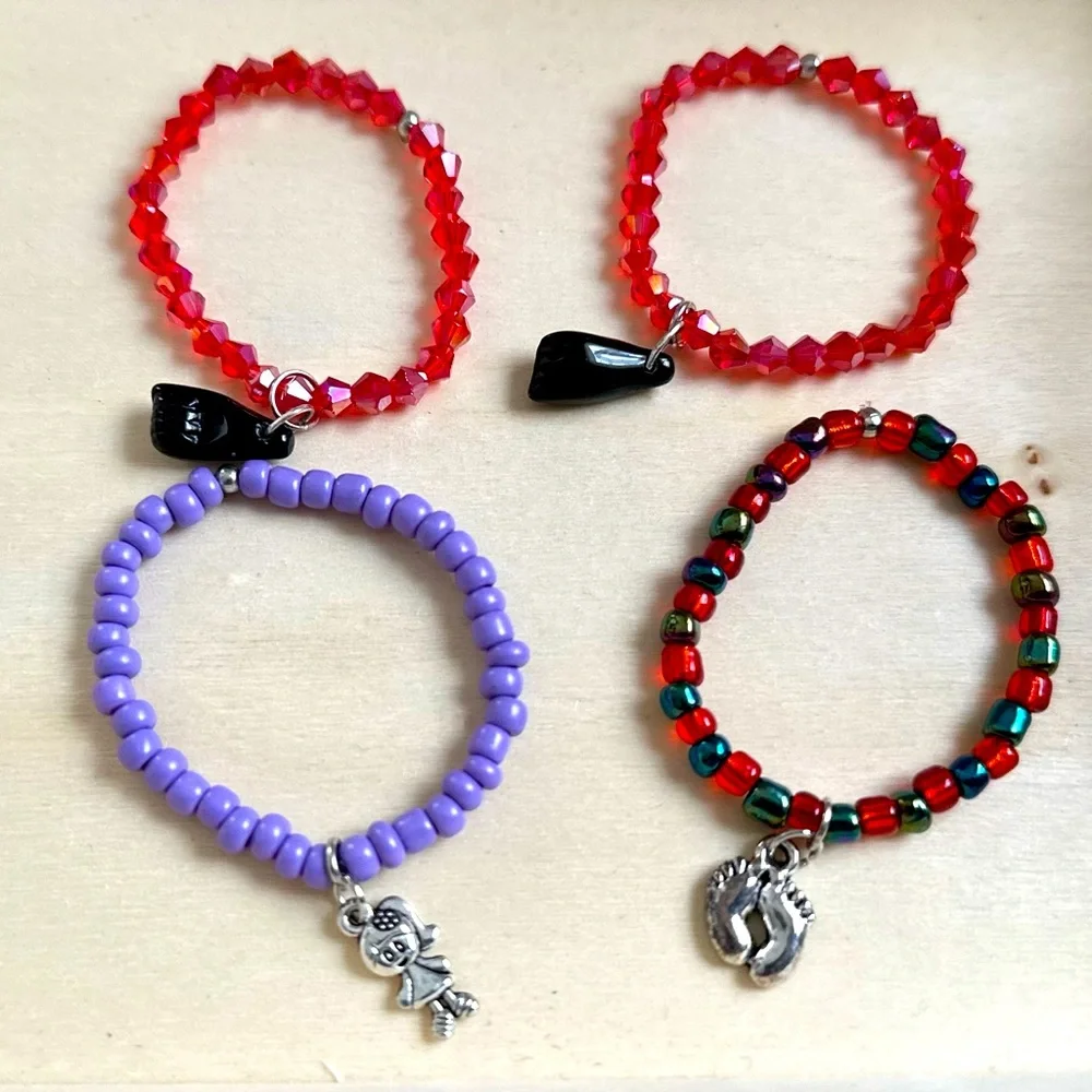 HandCrafted Mano Azabachè Baby Bracelet - Picture 1 of 4